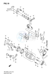 RM-Z450 EU drawing GEAR SHIFTING