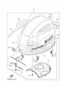 F150FETX drawing FAIRING-UPPER