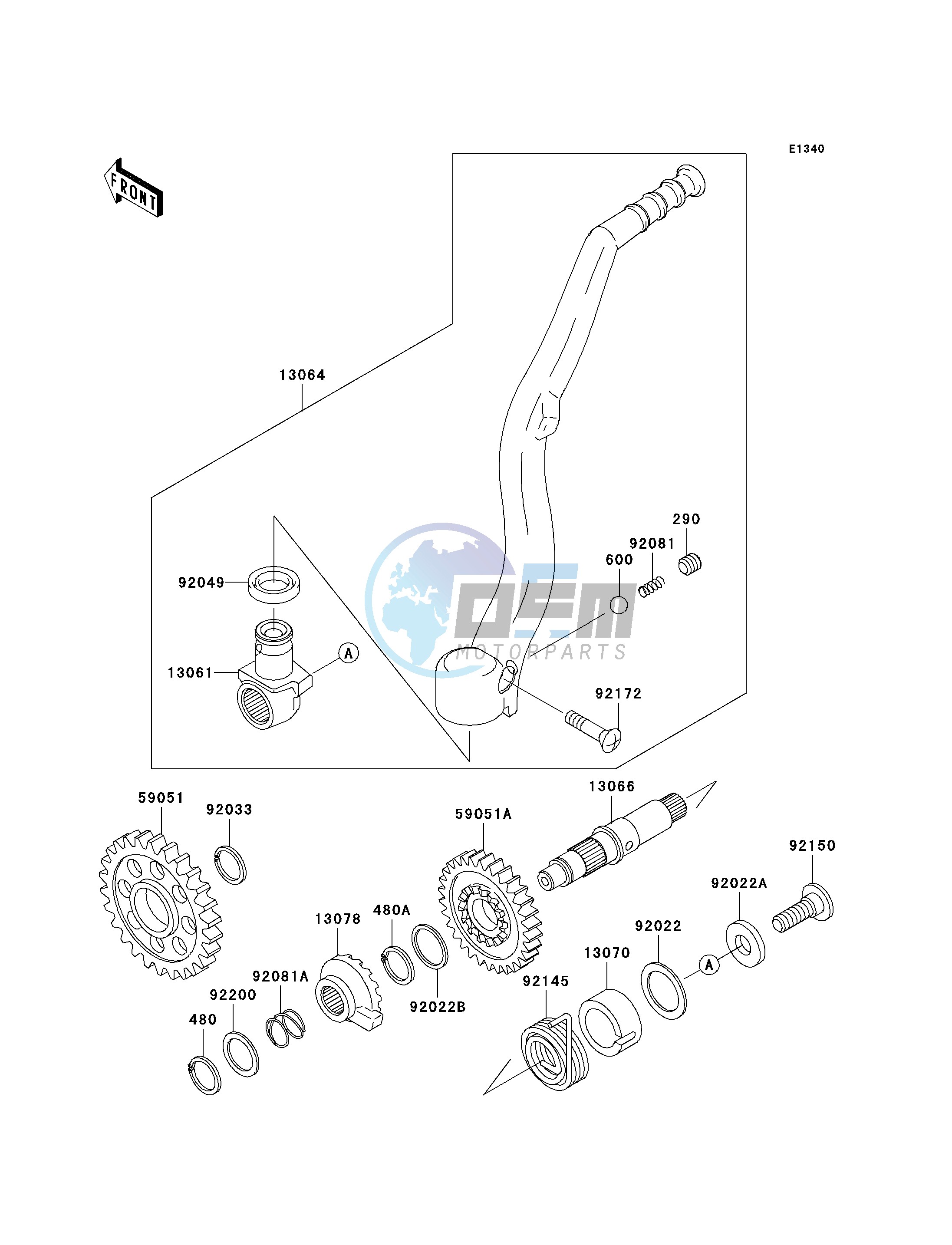 KICKSTARTER MECHANISM