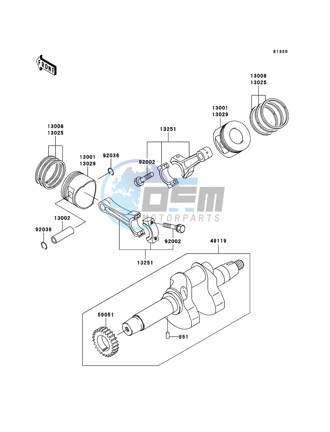 Crankshaft/Piston(s)