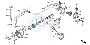 NES125 drawing WATER PUMP