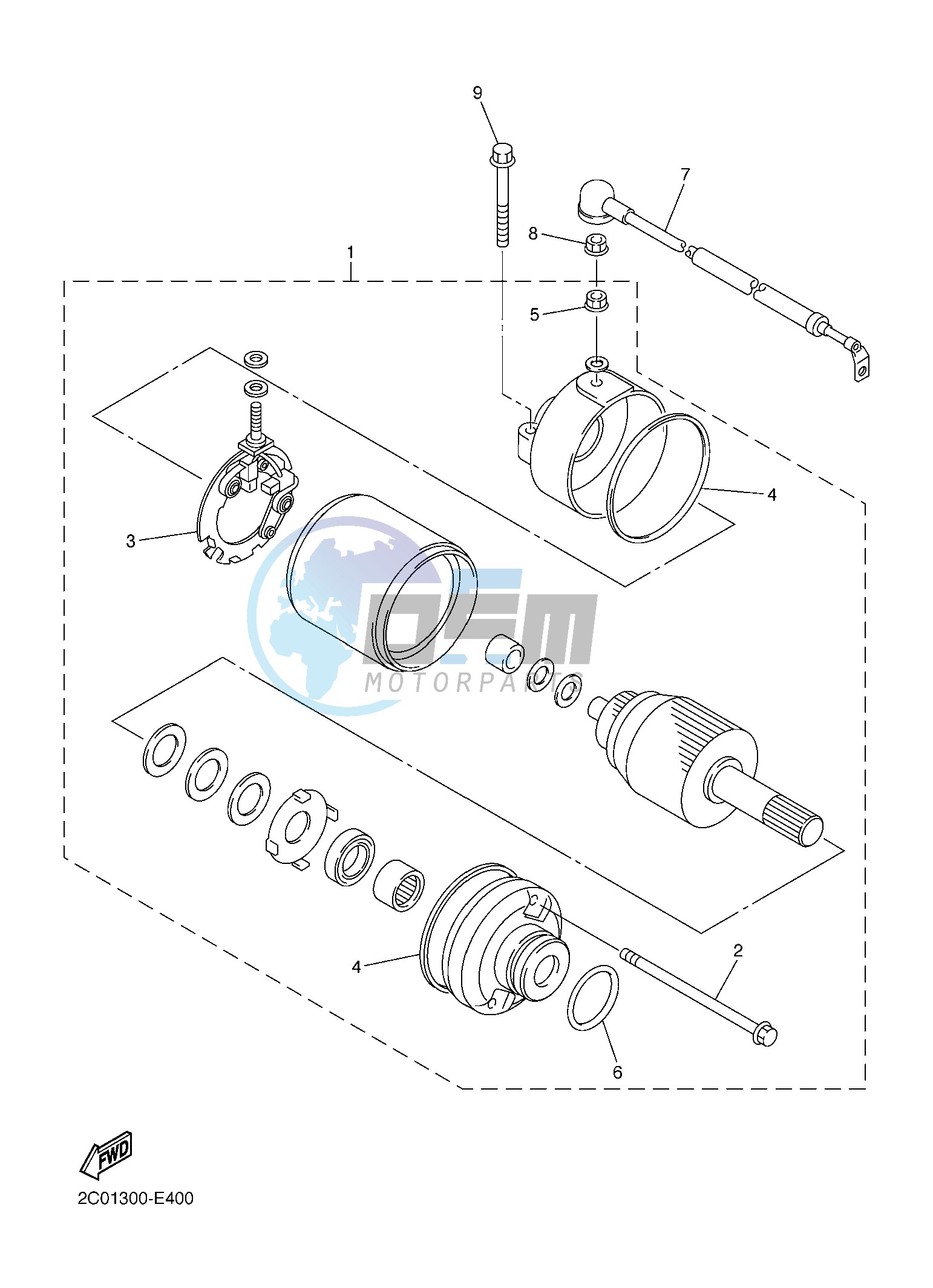 STARTING MOTOR