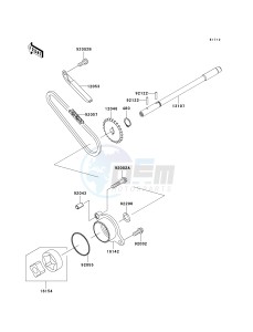 VN 900 B [VULCAN 900 CLASSIC] (6F-9F) B8F drawing OIL PUMP