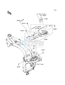 Z750_ABS ZR750M8F GB XX (EU ME A(FRICA) drawing Battery Case