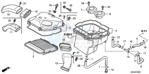 GL1800A Korea - (KO) drawing AIR CLEANER