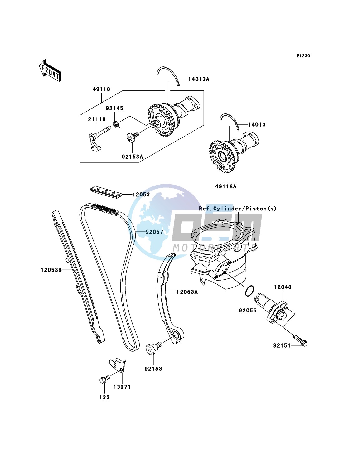 Camshaft(s)/Tensioner