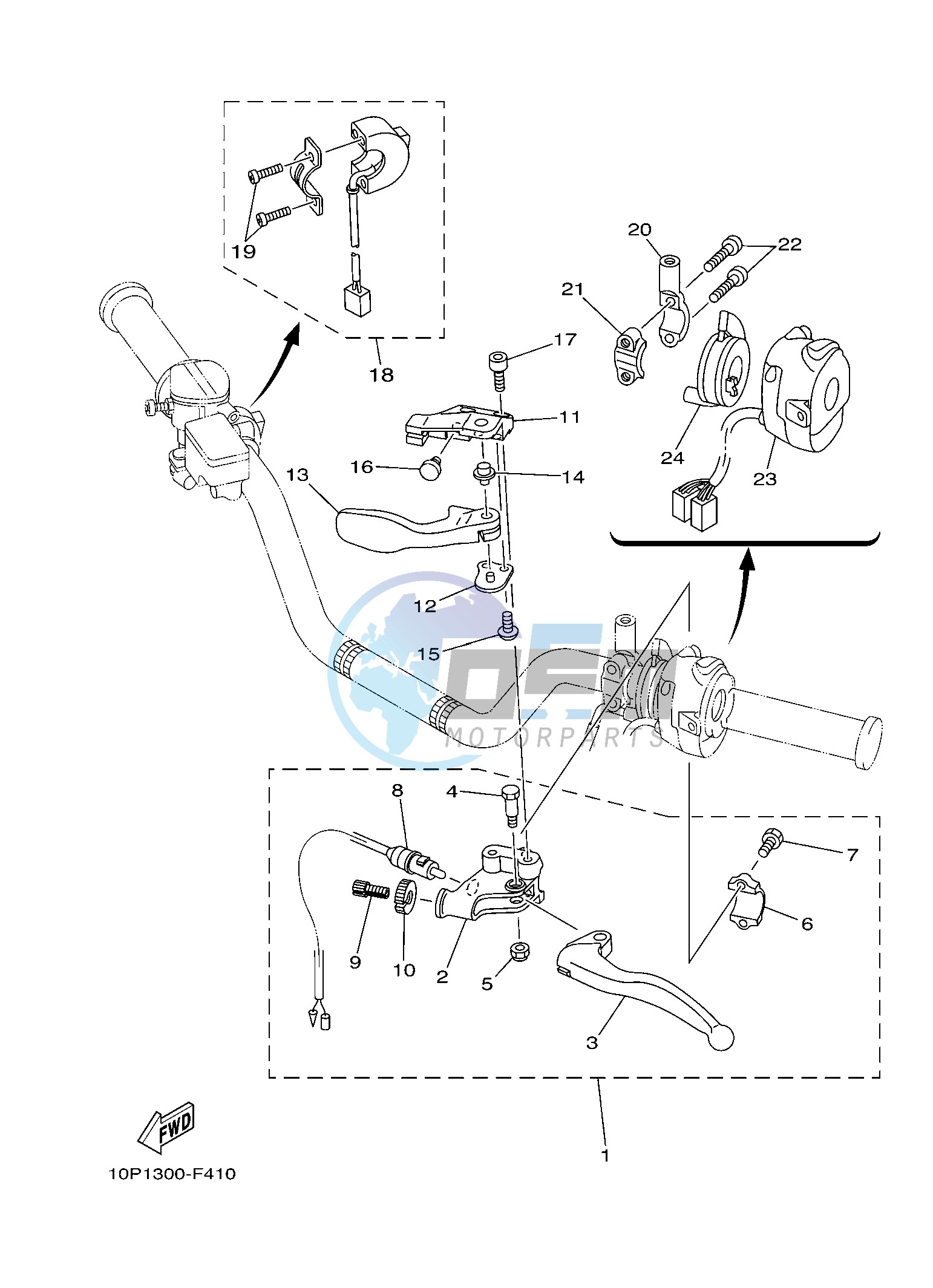 HANDLE SWITCH & LEVER