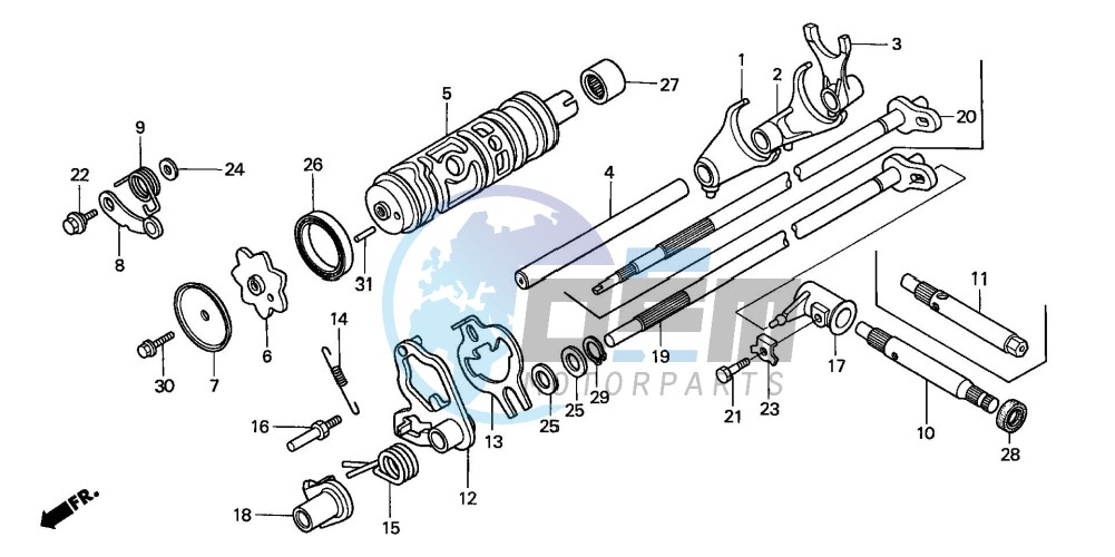 GEARSHIFT DRUM