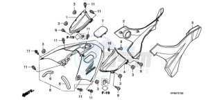 TRX420FEA Australia - (U / 4WD) drawing BODY COVER