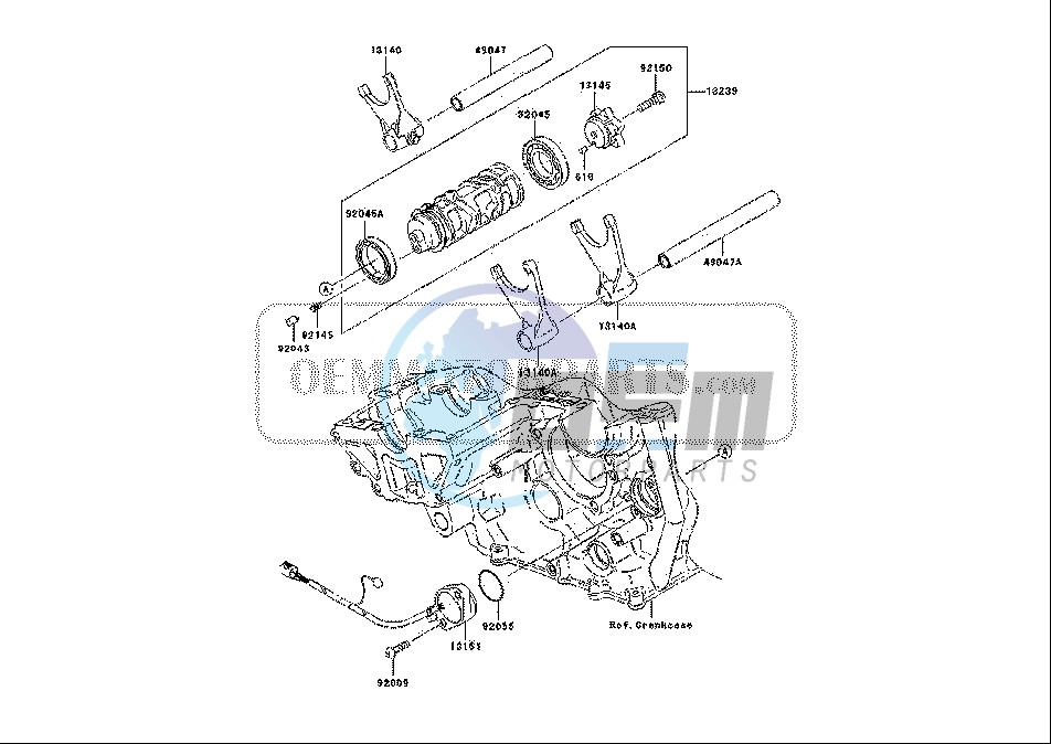 GEAR CHANGE DRUM