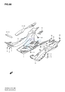 AN400 ABS BURGMAN EU-UK drawing REAR LEG SHIELD