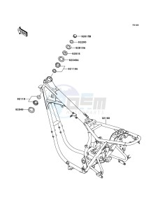 W800 EJ800ACF GB XX (EU ME A(FRICA) drawing Frame