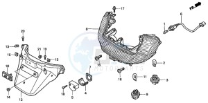 FES250 FORESIGHT drawing TAILLIGHT/REAR FENDER