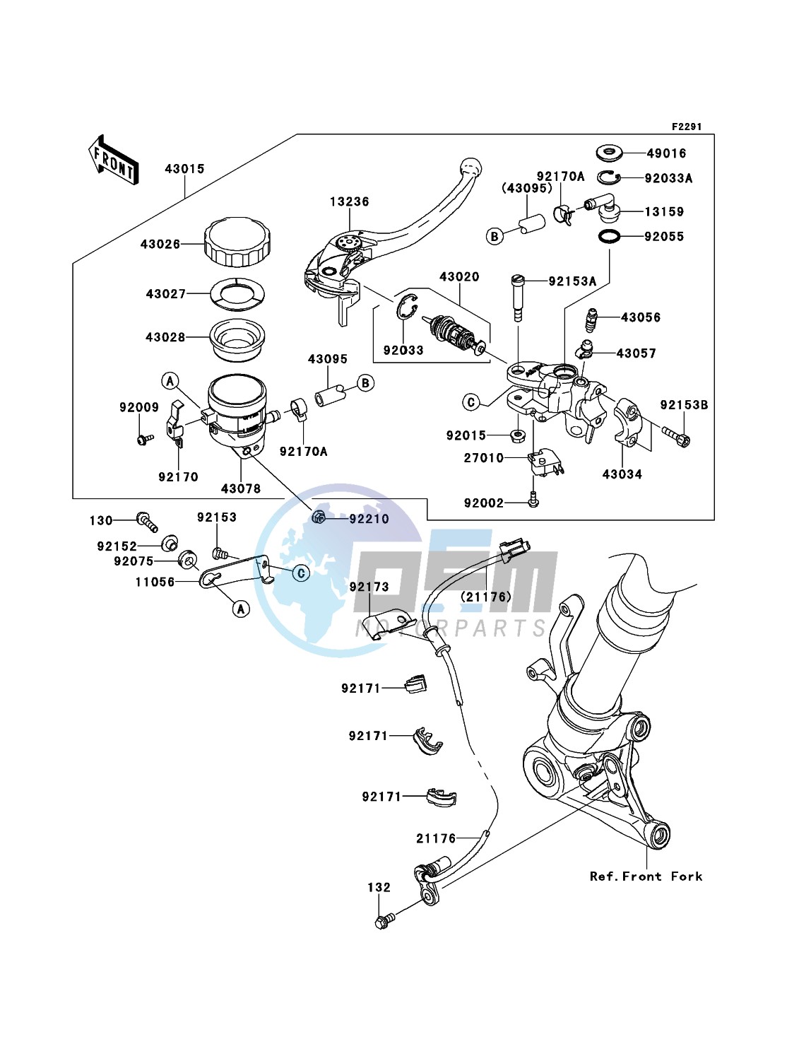 Front Master Cylinder