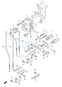 RGV250 (E1) drawing EXHAUST VALVE