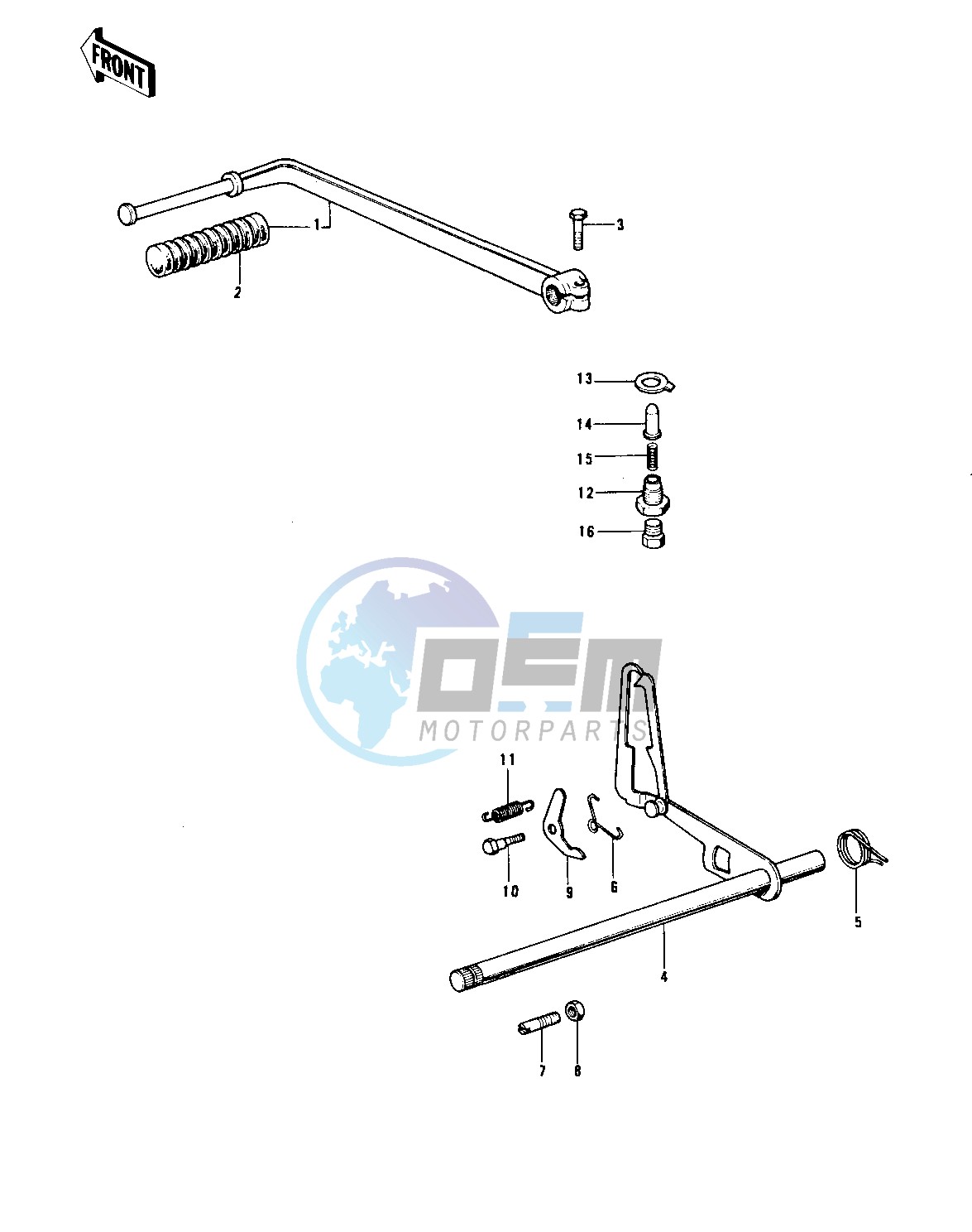 GEAR CHANGE MECHANISM