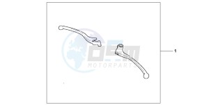 VT125C drawing CHRM LEVER KIT