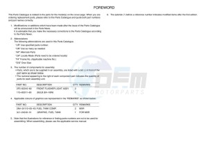 XTZ690D TENERE 700 WORLD RAID (BAG1) drawing Infopage-3