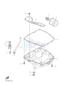 YZF-R1M 998 R2 (2KS7) drawing OIL CLEANER