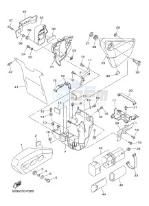 XVS950CR BOLT C-SPEC (B33N) drawing SIDE COVER