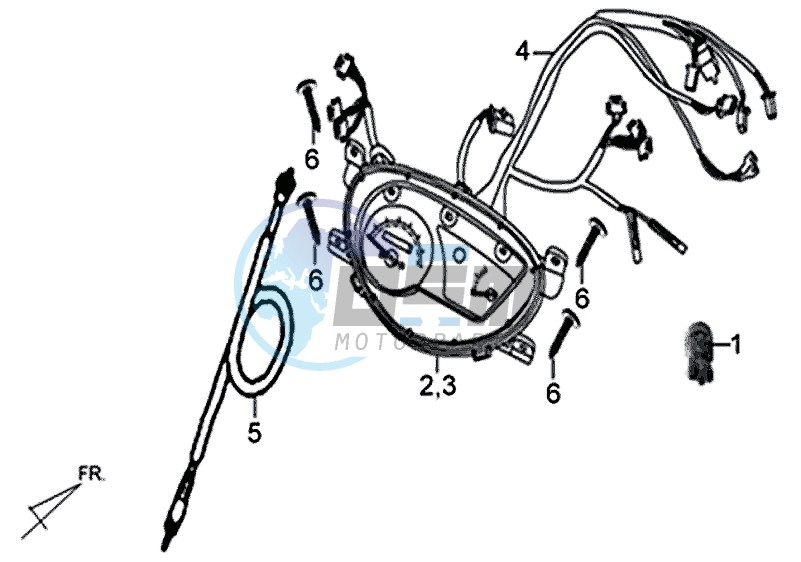 DASHBORD / TELLERKABEL / WIRING HARNESS