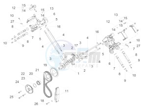 V9 Roamer 850 (USA) drawing Timing system