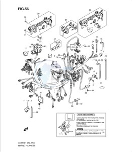 AN650 drawing WIRING HARNESS (AN650L1 E19)