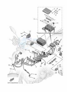 MT-09 MTN890 (B7N1) drawing ELECTRICAL 1