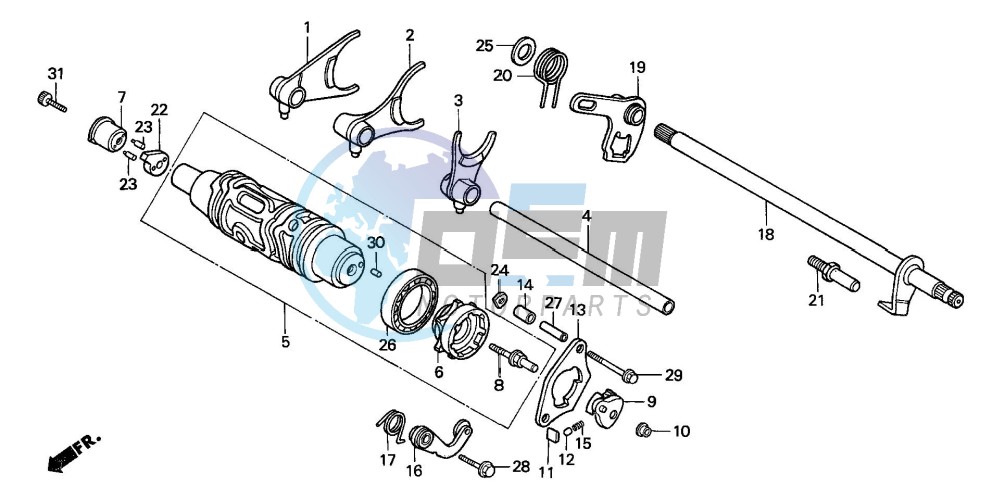 GEARSHIFT DRUM