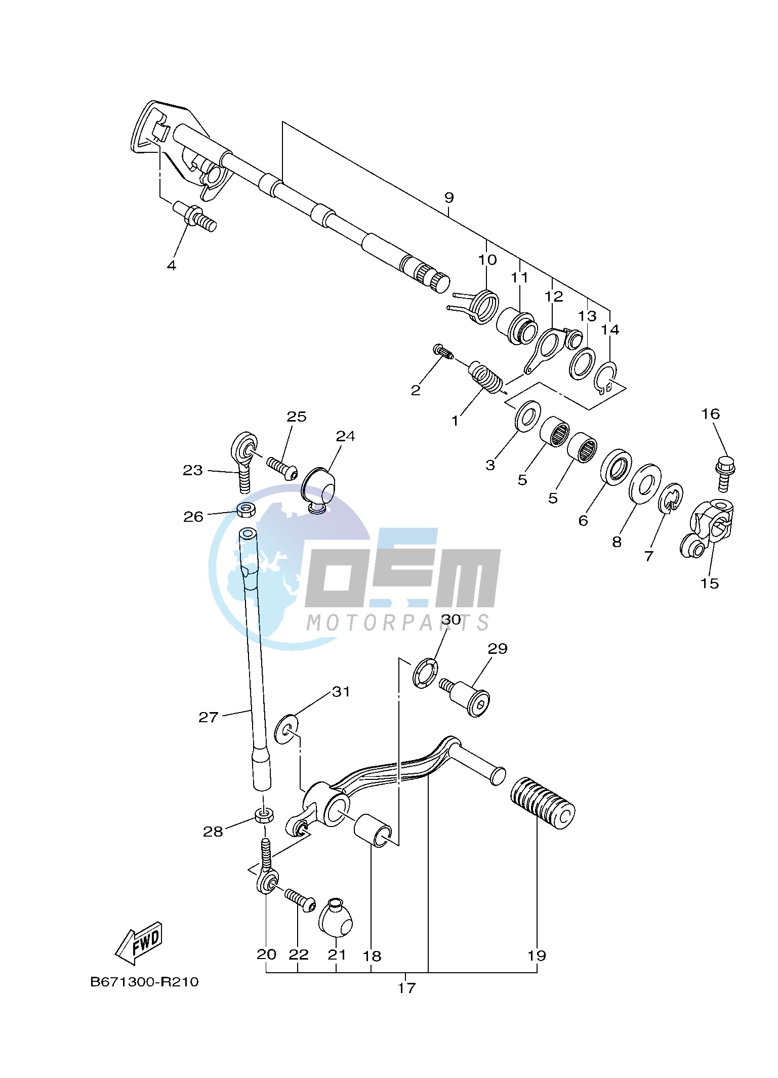 SHIFT SHAFT