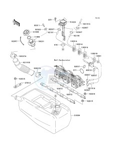 JT 1100 A [1100 STX] (A1) [1100 STX] drawing FUEL TANK