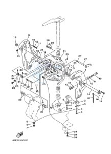 FL150AET1X drawing FRONT-FAIRING-BRACKET