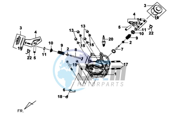 CYLINDER HEAD CPL