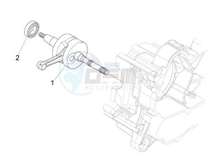 Fly 50 4t 4v drawing Crankshaft