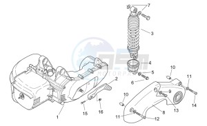 SR 50 Air 1997-2001 drawing Shock absorber