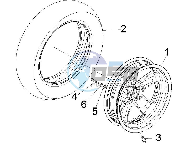 Front wheel