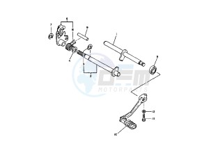 TT E 600 drawing SHIFT SHAFT