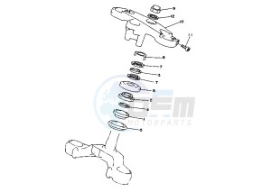 TRX 850 drawing STEERING