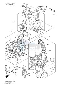 VZR1800 BOULEVARD EU drawing AIR CLEANER