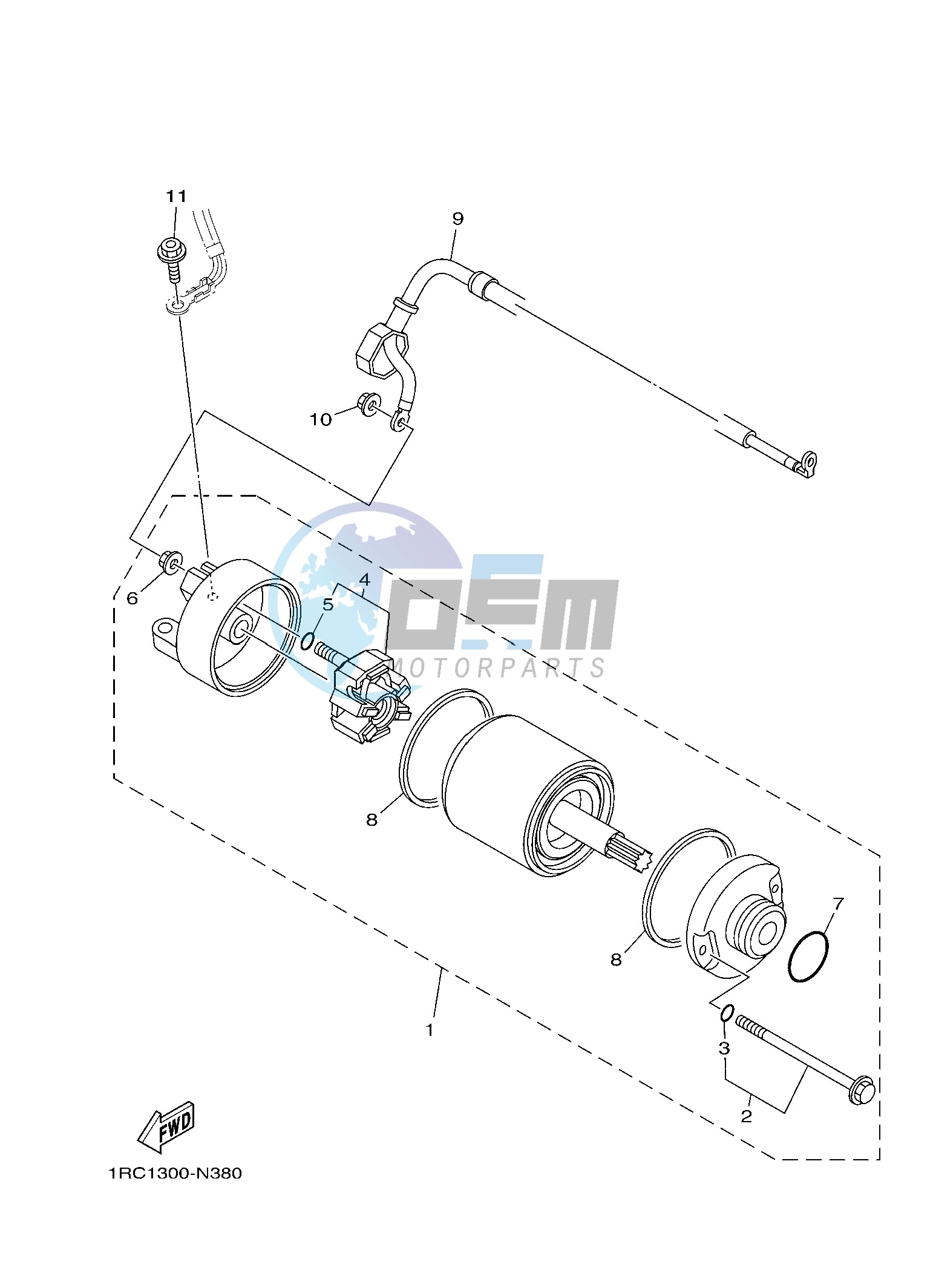 STARTING MOTOR