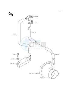 JF 650 B [TS] (B8) [TS] drawing BILGE SYSTEM