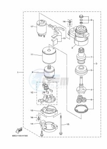 F30LA-2009 drawing STARTING-MOTOR