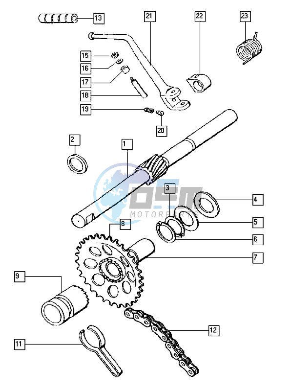 Starter mechanism