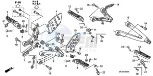 CBR600RRA Europe Direct - (ED) drawing STEP