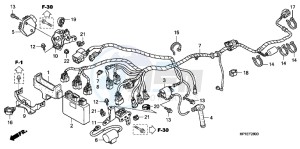 TRX450ERC drawing WIRE HARNESS