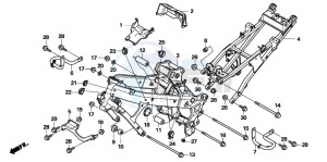 NT700VA drawing FRAME BODY