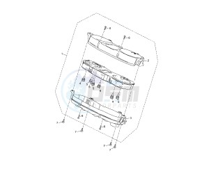 YP R X-MAX 250 drawing METER