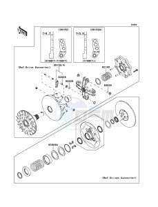 KVF360 4x4 KVF360ADF EU GB drawing Optional Parts(Converter)