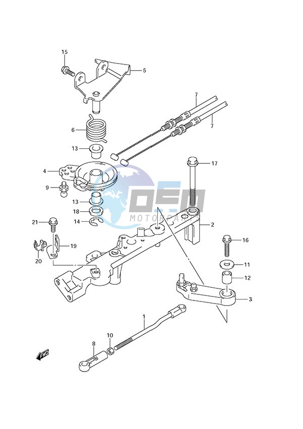 Throttle Rod