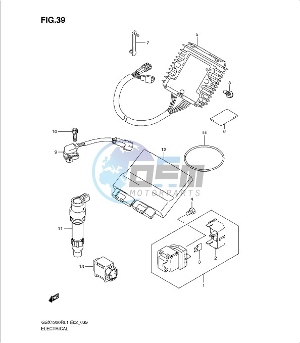 ELECTRICAL (GSX1300RL1 E19)